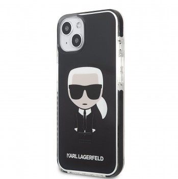 Karl Lagerfeld TPE Full Body Ikonik Kryt pro iPhone 13 mini Black