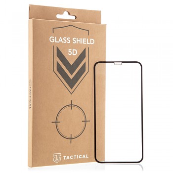 Tvrzené sklo Tactical Glass Shield pro Apple iPhone 11 Pro - XS - X 5D černé
