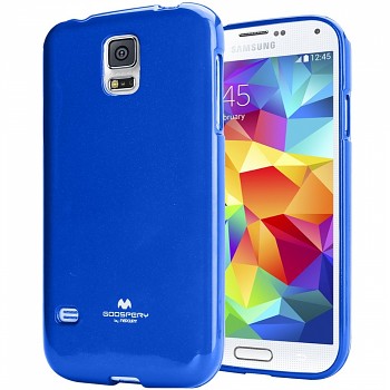 Zadní kryt Mercury Jelly Case pro Samsung J1 modrý