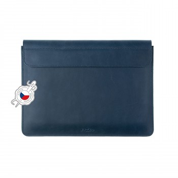 Kožené pouzdro FIXED Oxford pro Apple iPad Pro 11" (2018-2022) a iPad Air (2020/2022) s klávesnicí Folio, modré