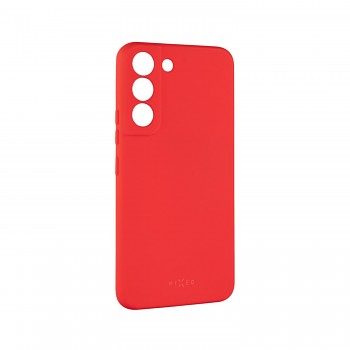 Zadní pogumovaný kryt FIXED Story pro Samsung Galaxy S22 5G, červený