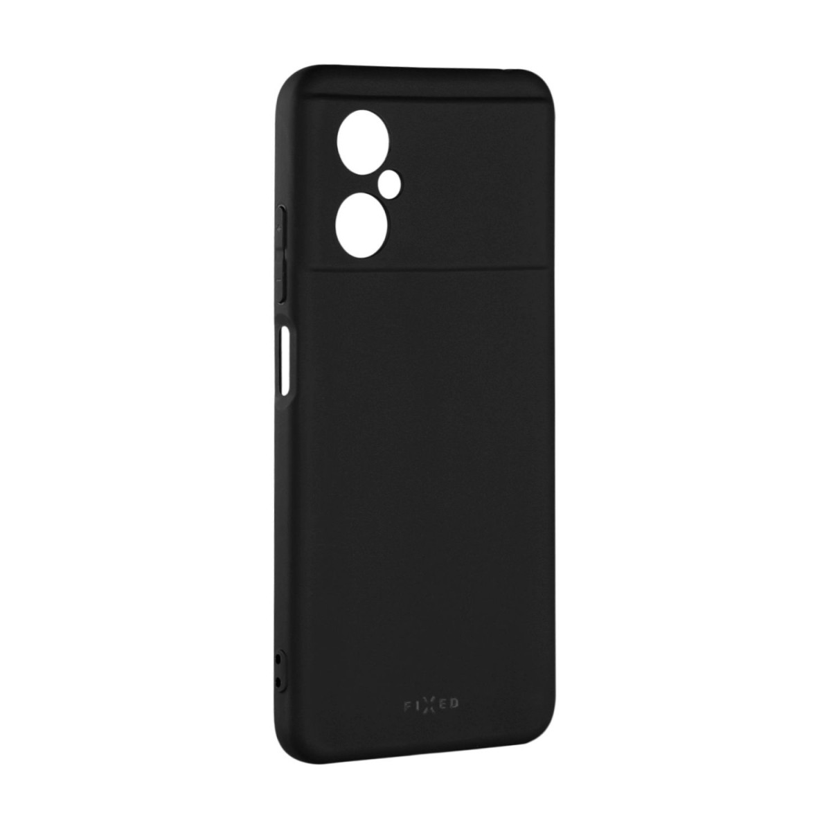 Zadní pogumovaný kryt FIXED Story pro Xiaomi POCO M4 5G, černý