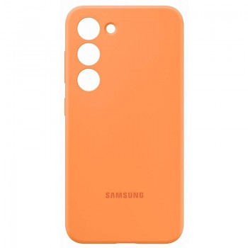 EF-PS911TOE Samsung Silikonový Kryt pro Galaxy S23 Orange