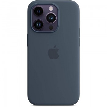 Zadní kryt MPTF3ZM/A Apple vč. Magsafe pro iPhone 14 Pro Storm Blue