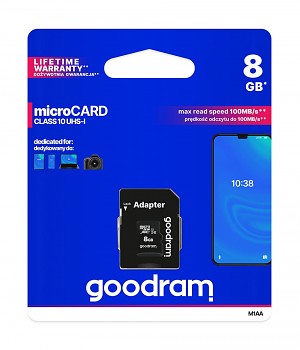 Paměťová karta GOODRAM 8GB Class 4