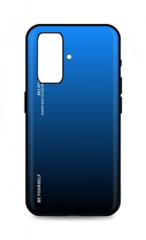 Zadní pevný kryt LUXURY na iPhone 16 duhový modrý 