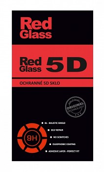 Tvrzené sklo RedGlass na iPhone 16 5D černé 