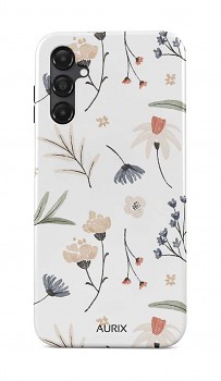 Zadní pevný kryt AURIX na Samsung A14 Floral Fantasy