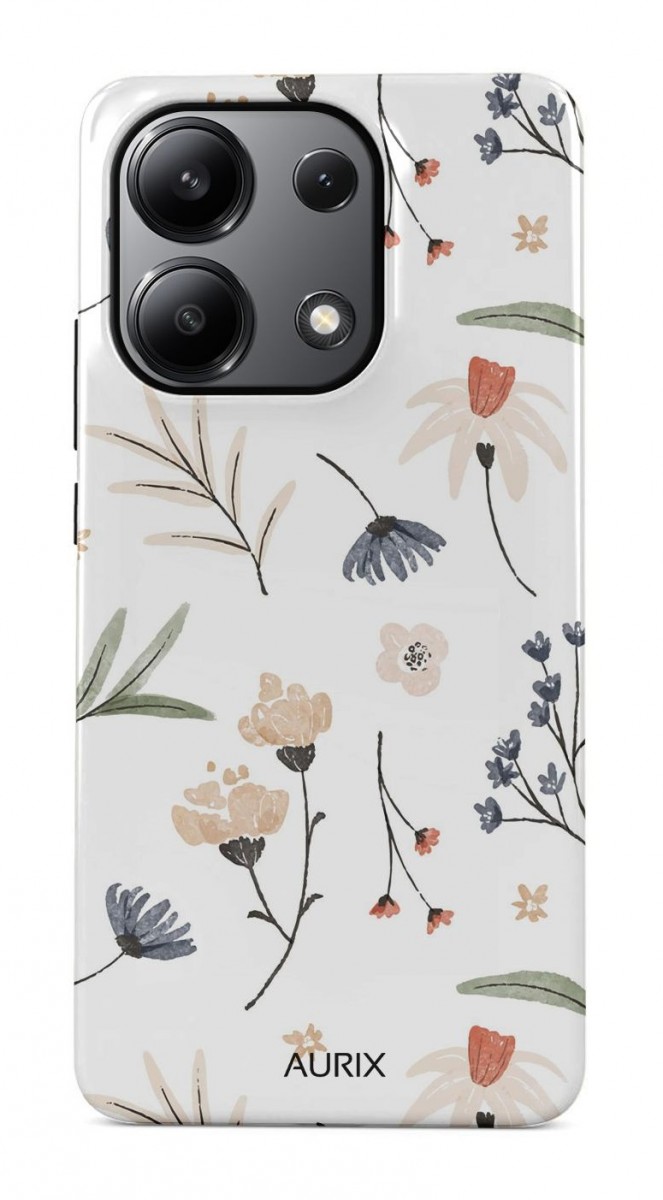 Kryt AURIX Xiaomi Redmi Note 13 Pro pevný Floral Fantasy 126998 (pouzdro neboli obal na mobil Xiaomi Redmi Note 13 Pro)