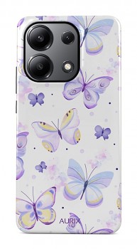 Luxusní kryt AURIX na Xiaomi Redmi Note 13 Pro Butterflies