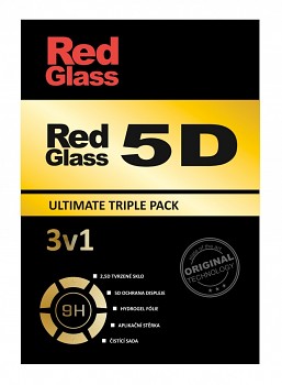 Set ochrany displeje RedGlass na Samsung A13 Triple Pack