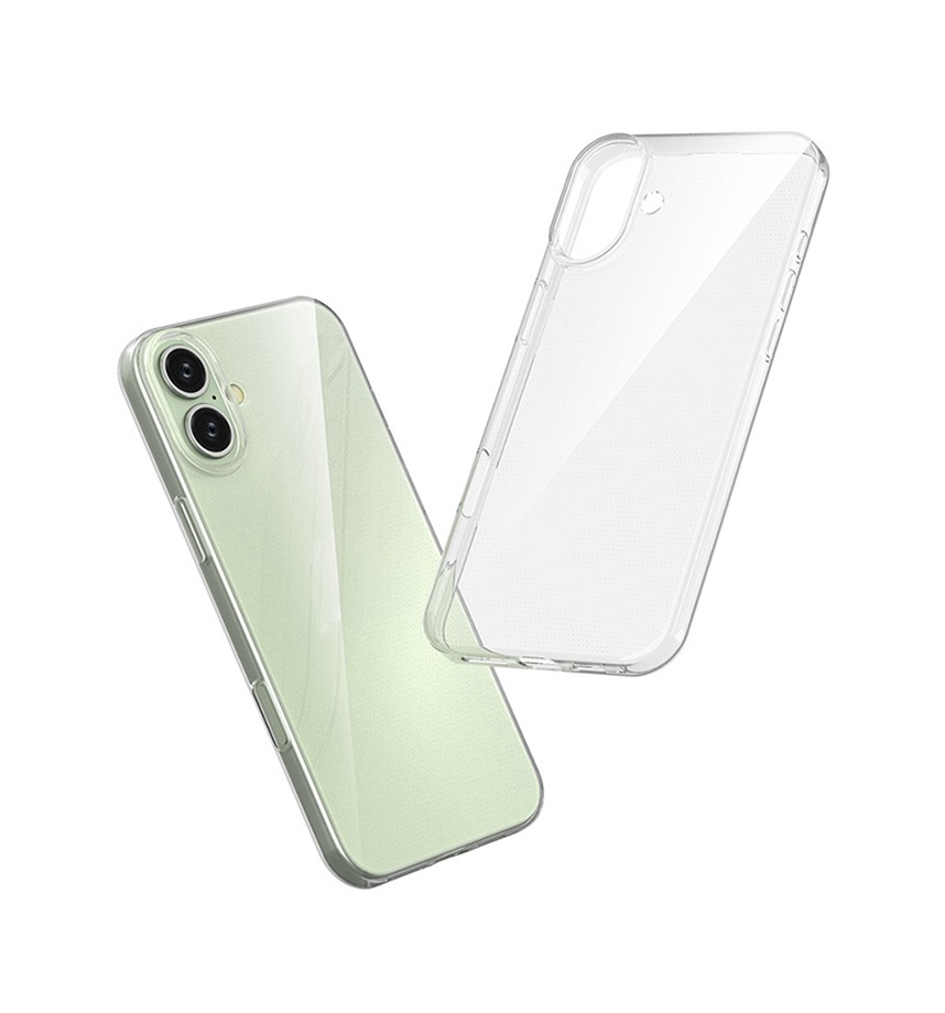 Kryt TopQ CLEAR iPhone 16 1,5 mm průhledný 127850 (pouzdro neboli obal na mobil iPhone 16)