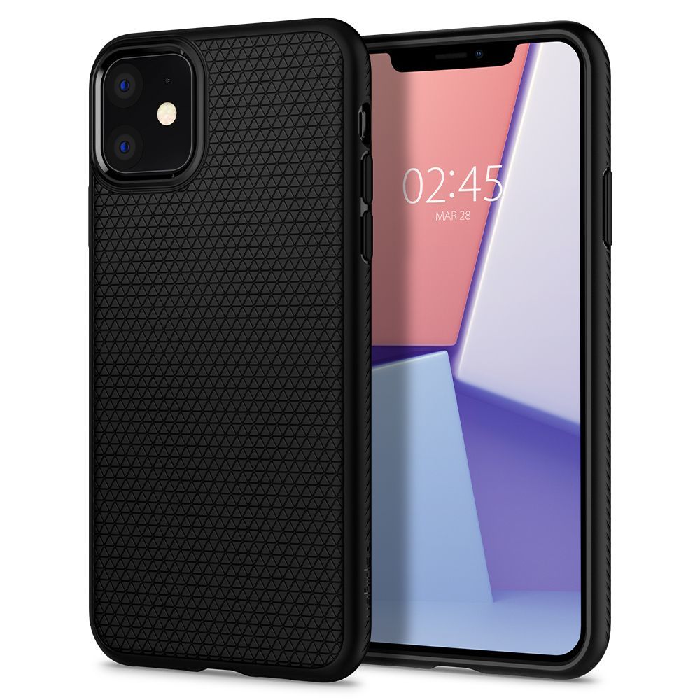 Pouzdro SPIGEN Liquid Air 076CS27184 pro Iphone 11 - matně černé