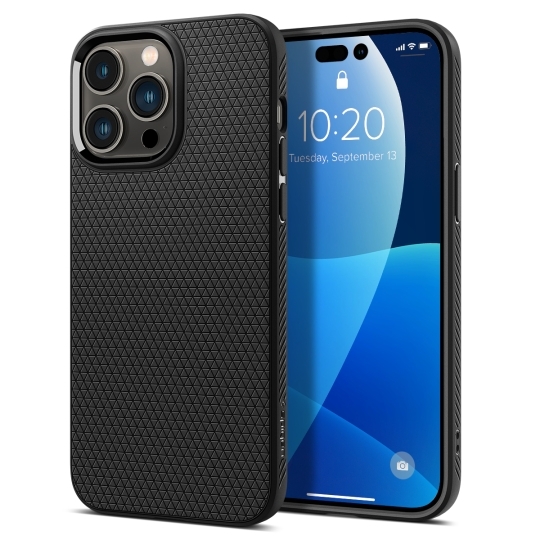 Pouzdro SPIGEN Liquid Air ACS04957 pro Iphone 14 Pro - matně černé