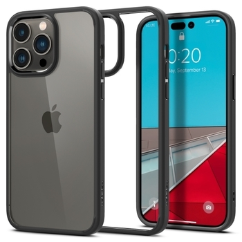 Pouzdro SPIGEN Ultra Hybrid ACS06570 pro Iphone 15 Pro Max - matně černé