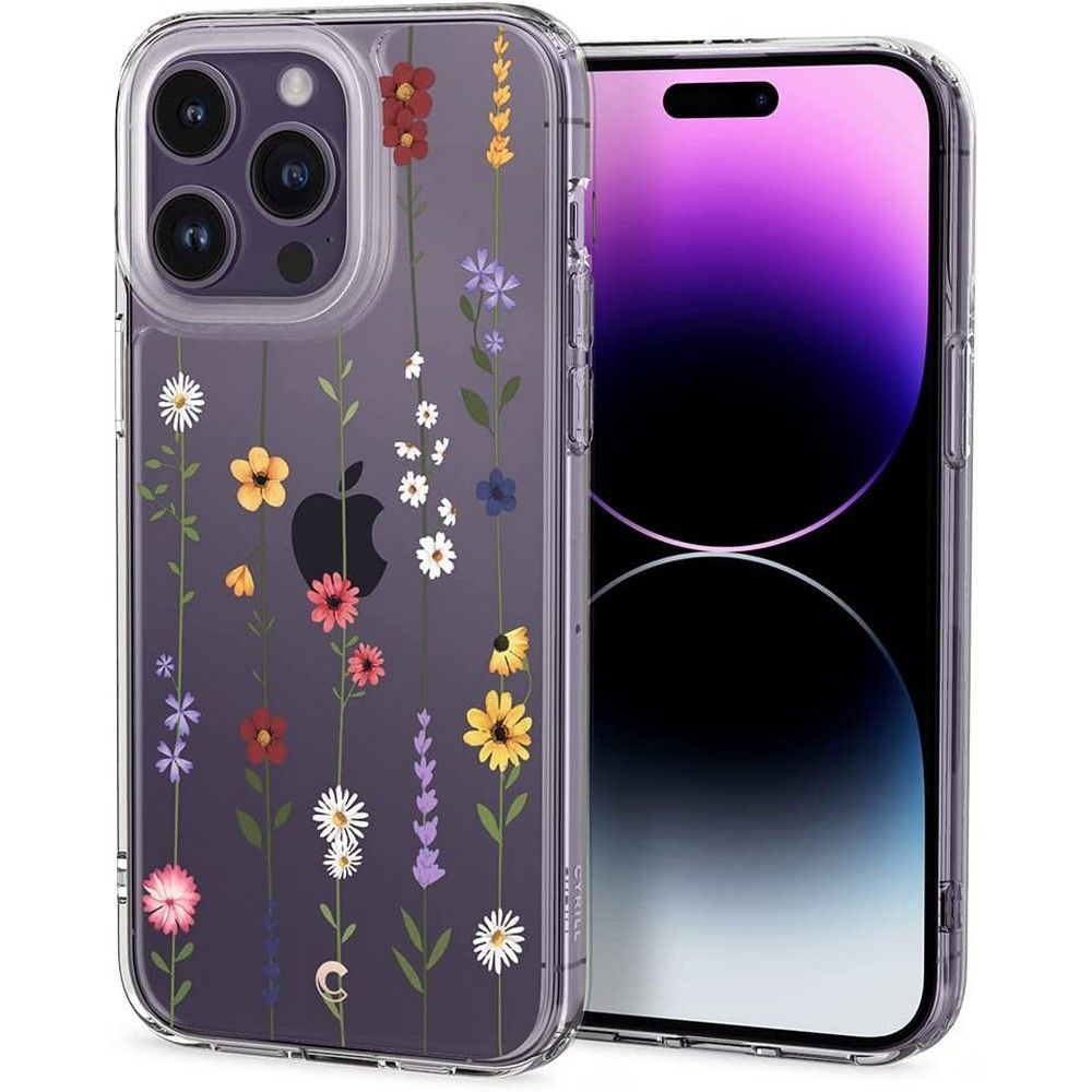 Pouzdro SPIGEN Cyrill Cecile ACS06760 pro Iphone 15 Pro - Flower Garden