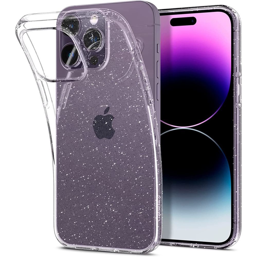 Pouzdro SPIGEN Liquid Crystal ACS06559 do Iphone 15 Pro Max - Glitter Crystal