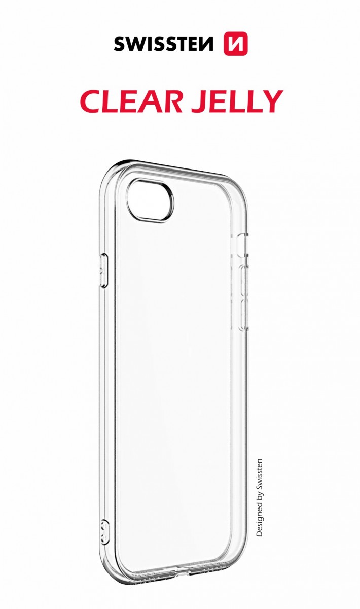 Zadní kryt Swissten Clear Jelly na iPhone 15 Pro Max průhledný