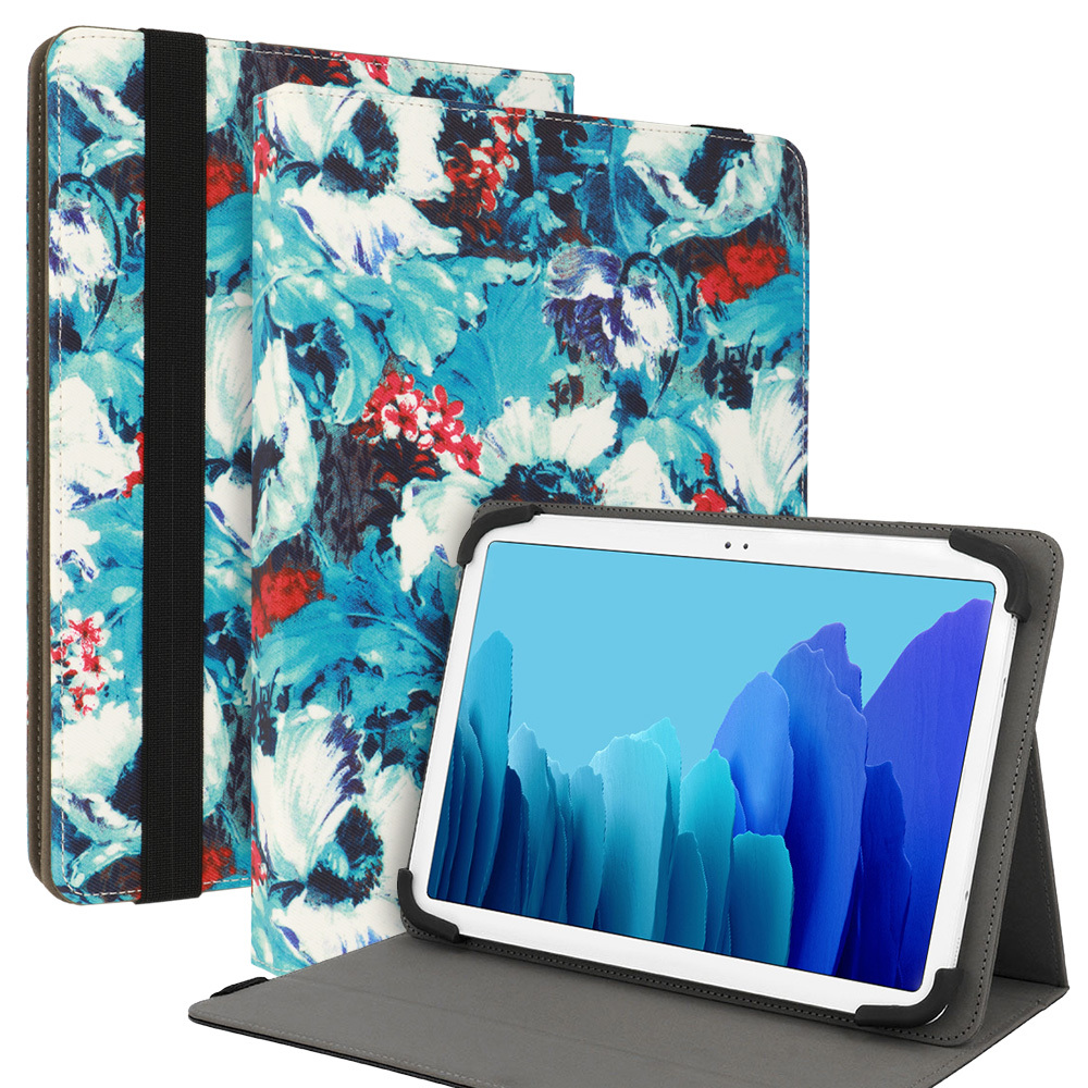 Pouzdro na tablet Wonder Canvas 13", bílé máky