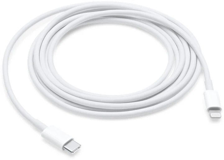 Datový kabel pro apple iphone usb-c/lightning 2m (bulk)