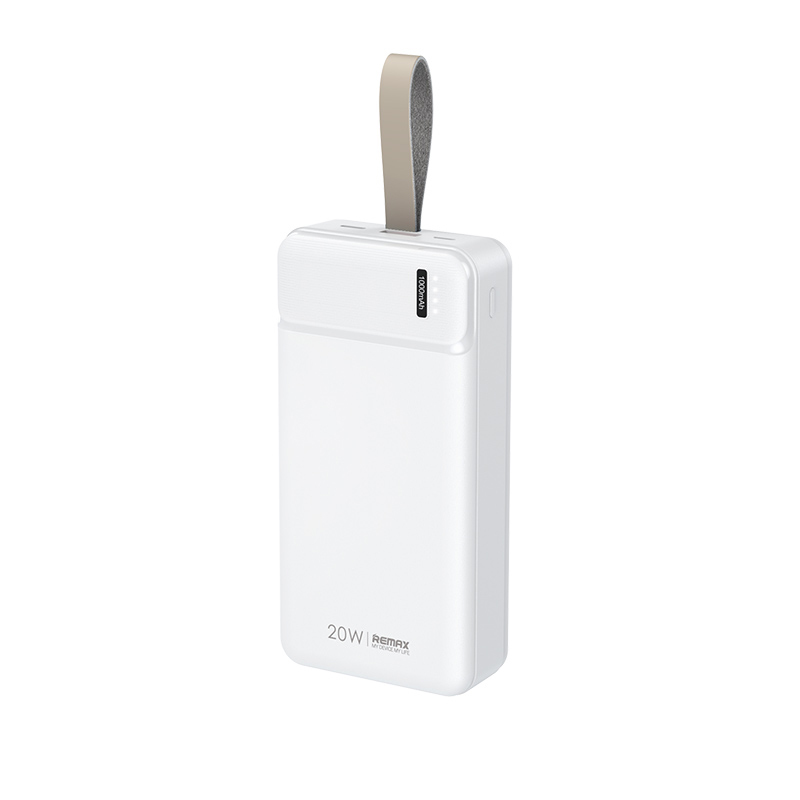 Powerbank REMAX RPP-289 Pure 30000mAh PD 20W QC 18W bílá