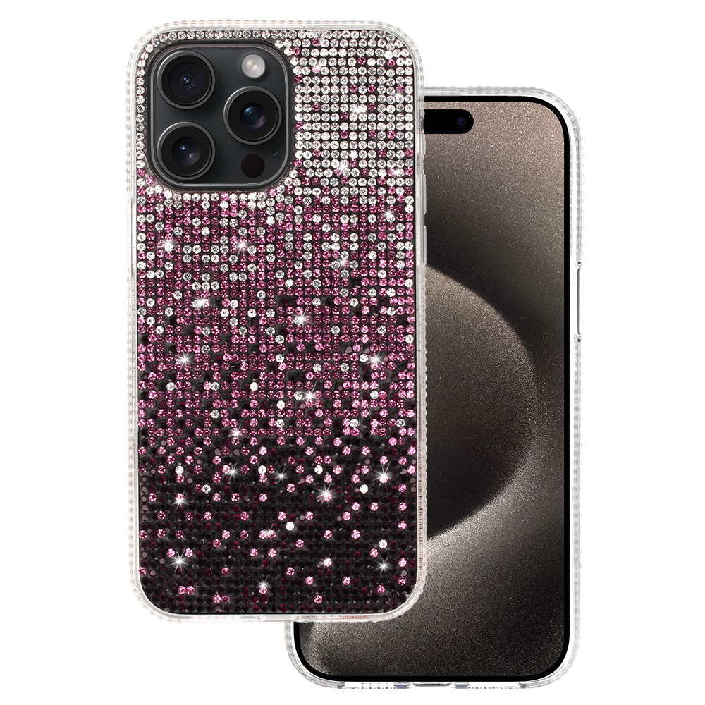 Pouzdro Tel Protect Diamond pro iPhone 15 vínové