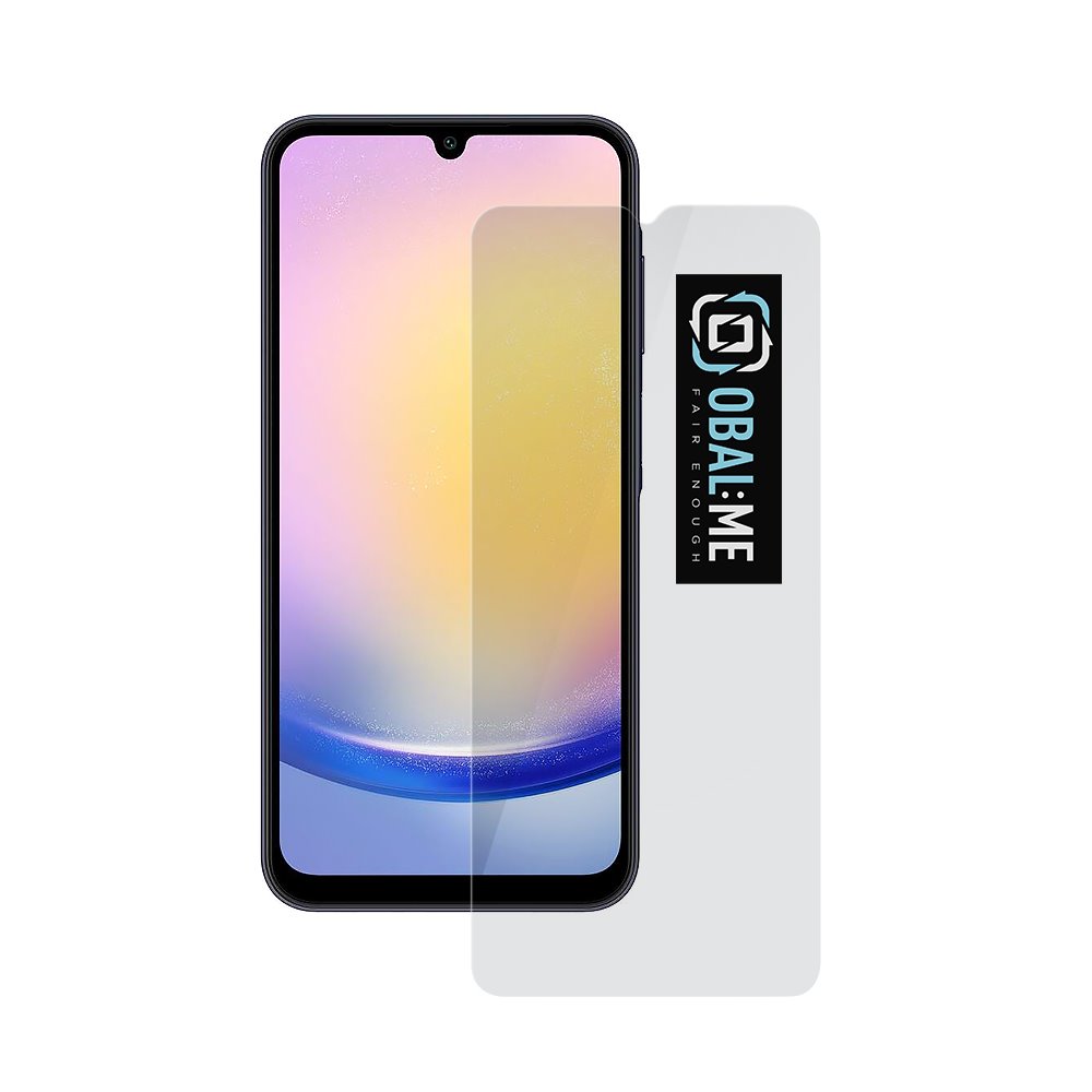 OBAL:ME 2.5D Tvrzené Sklo pro Samsung Galaxy A25 5G Clear