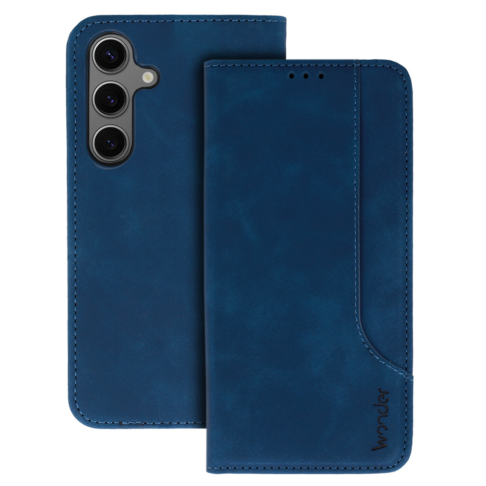 Knížkové pouzdro Wonder Prime pro Motorola Moto G84 5G navy