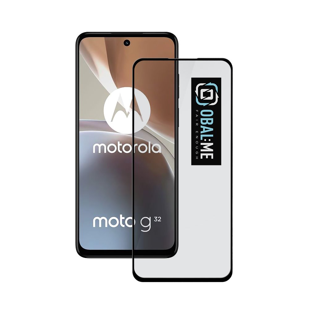 OBAL:ME 5D Tvrzené Sklo pro Motorola G32 Black