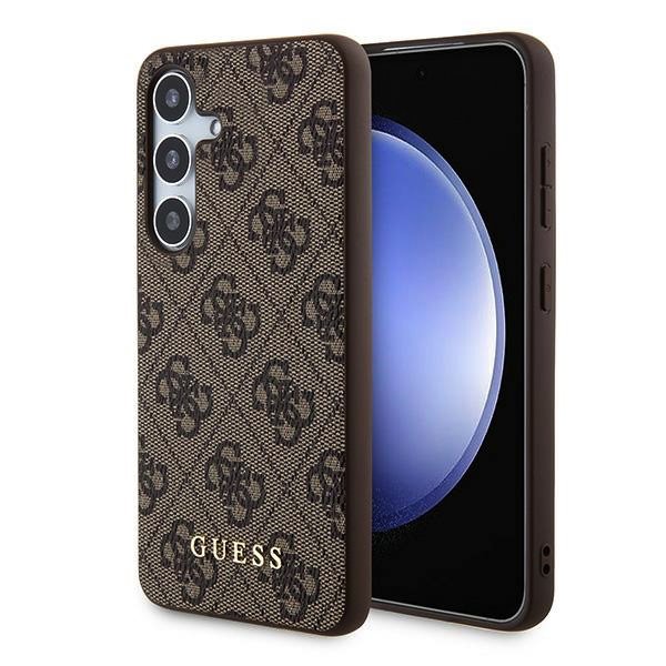 Guess 4G Zadní Kryt pro Samsung Galaxy A35 5G Brown