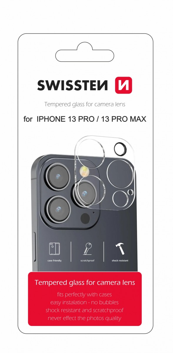 Ochranné sklo Swissten na čočky fotoaparátu pro iPhone 13 Pro - 13 Pro Max