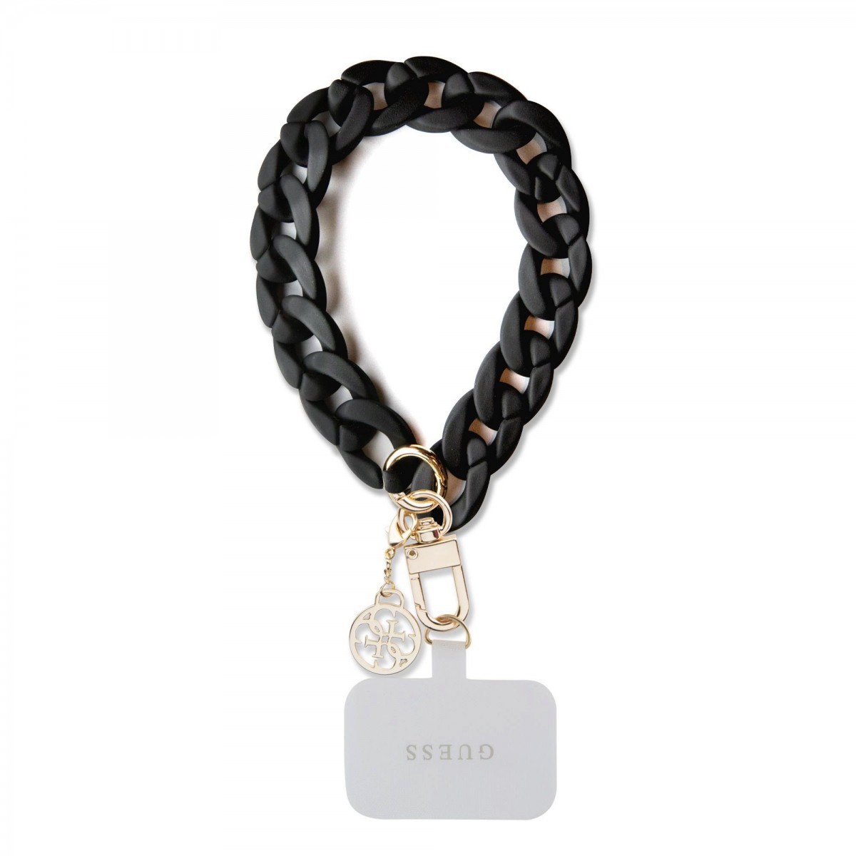 Univerzální Popruh na ruku Guess 4G Charm Black