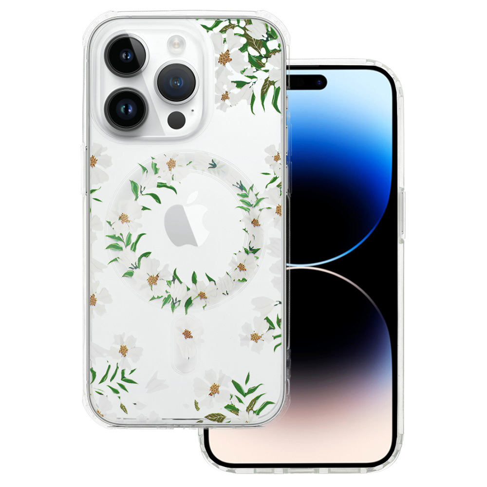 Zadní kryt Tel Protect Flower Magsafe pro iPhone 16 Pro design 5