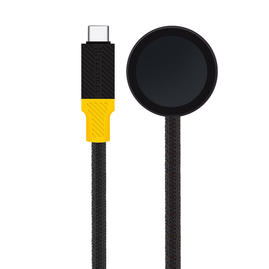 Kabel Tactical Recce 3:20 pro Apple Watch Black-Yellow