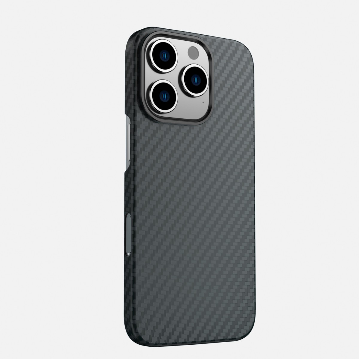 Zadní kryt Swissten Magcarbon pro iPhone 16 Pro Max černý