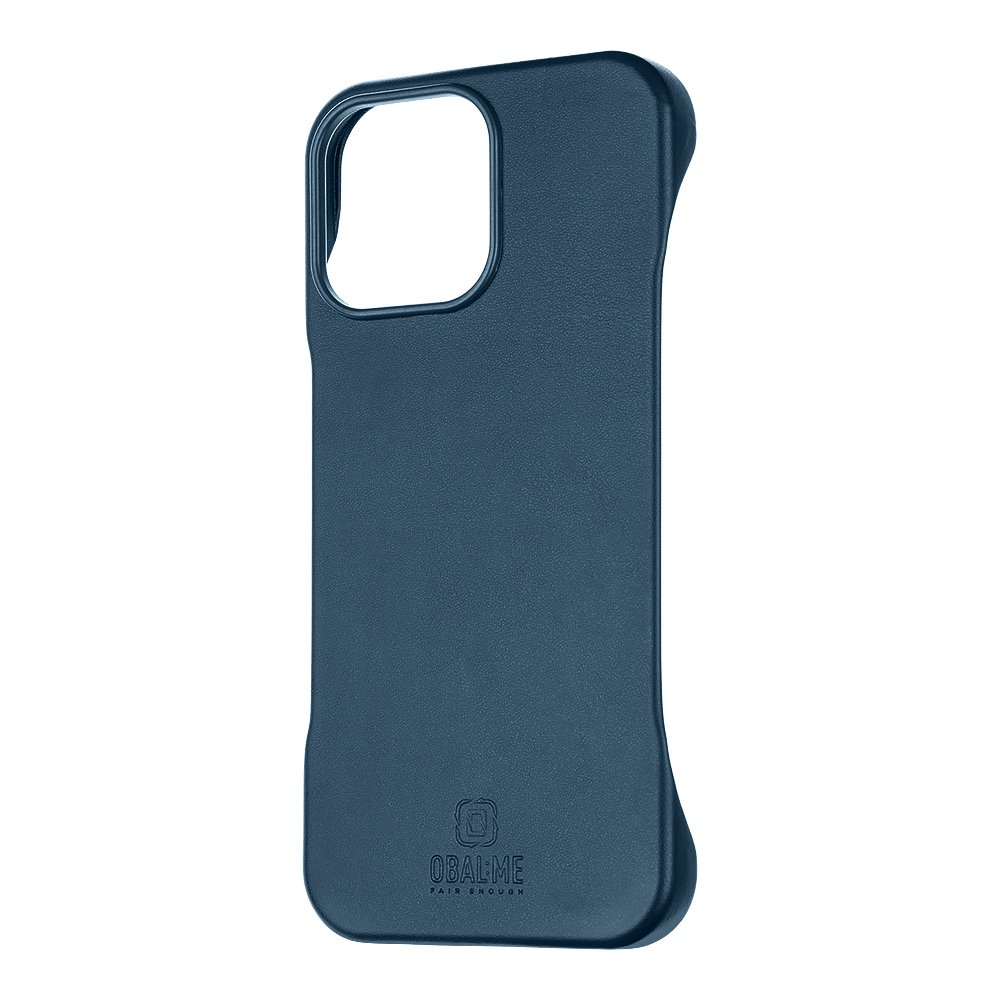 Zadní kryt OBAL:ME LeatherTanga pro Apple iPhone 16 Pro Max Blue