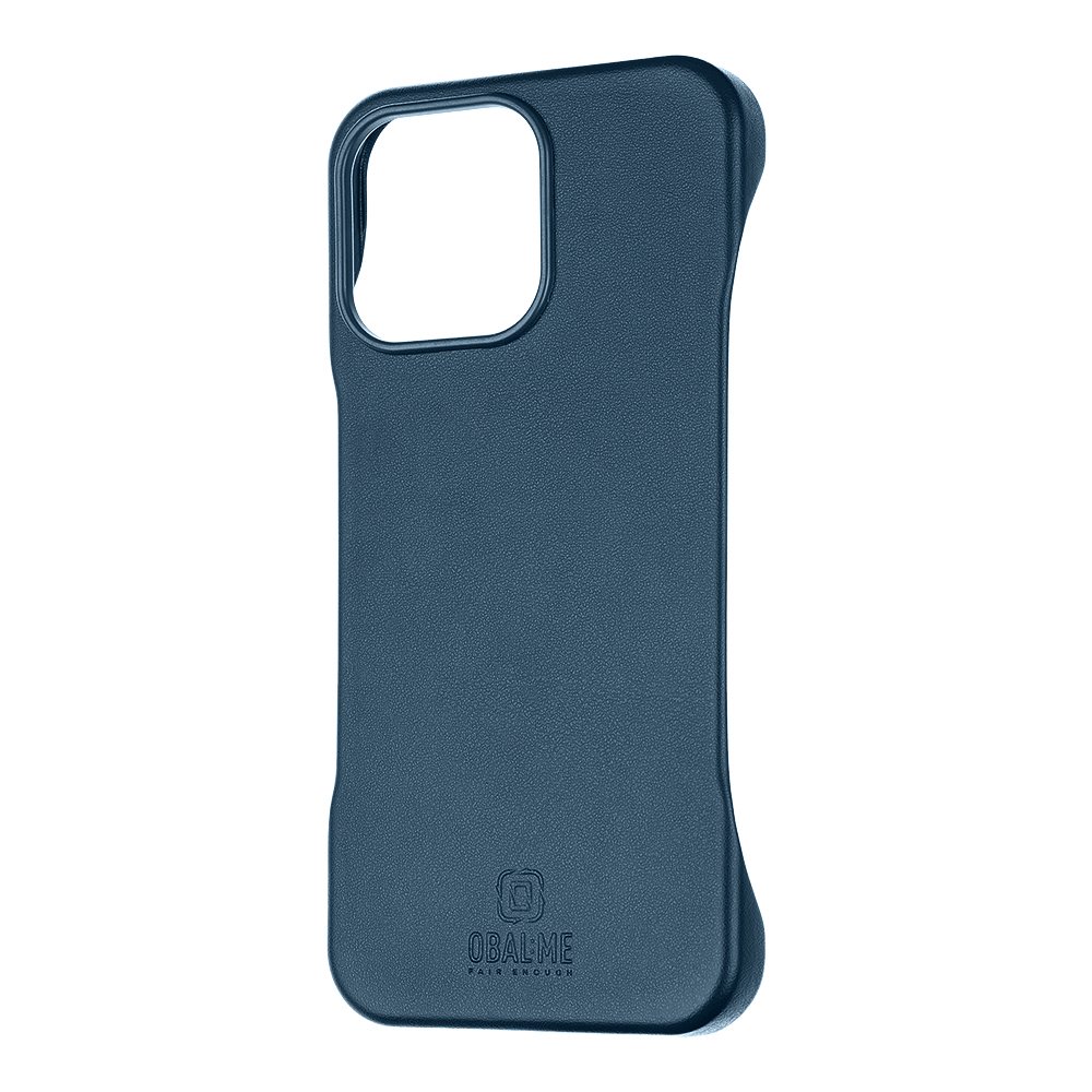 Zadní kryt OBAL:ME LeatherTanga pro Apple iPhone 15 Pro Max Blue