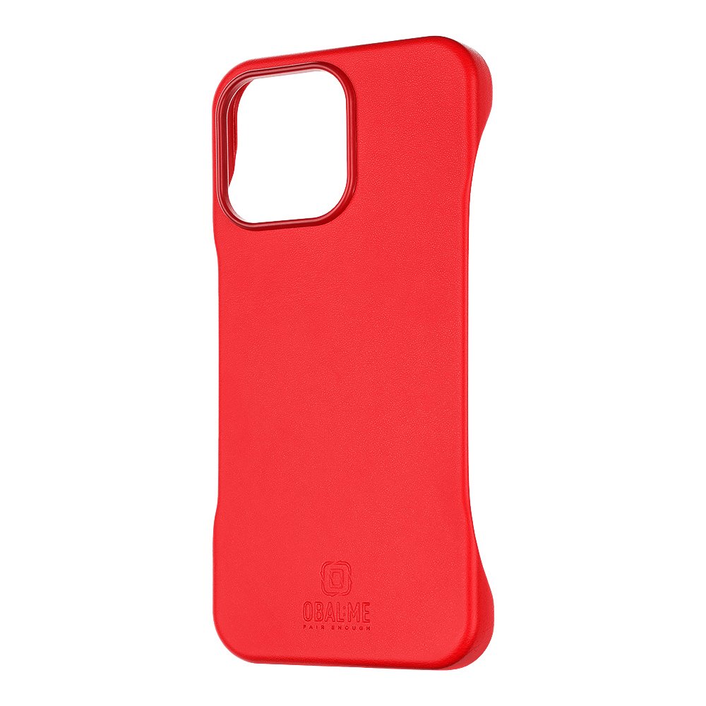 Zadní kryt OBAL:ME LeatherTanga pro Apple iPhone 15 Pro Max Red