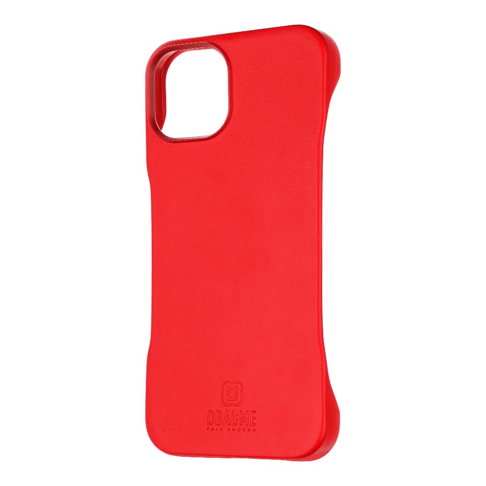 Zadní kryt OBAL:ME LeatherTanga pro Apple iPhone 14 Red