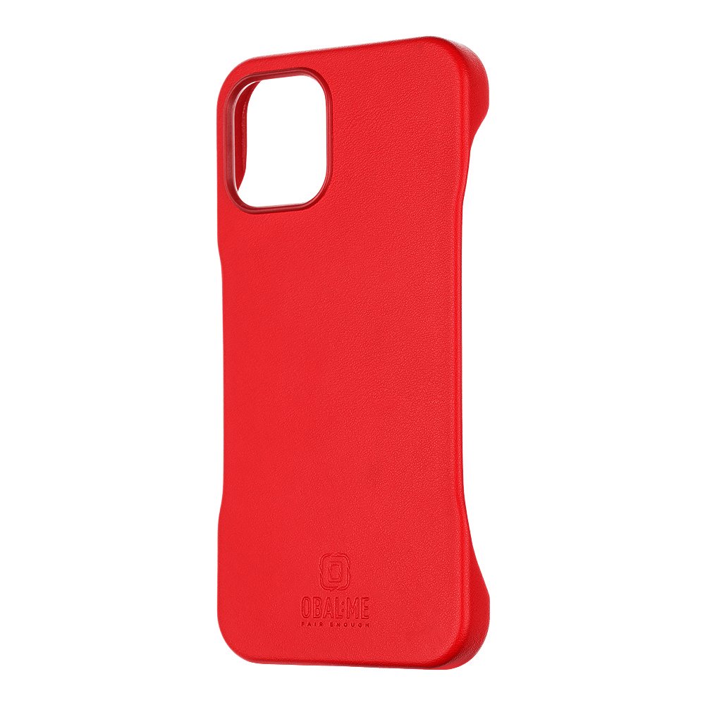 Zadní kryt OBAL:ME LeatherTanga pro Apple iPhone 12-12 Pro Red