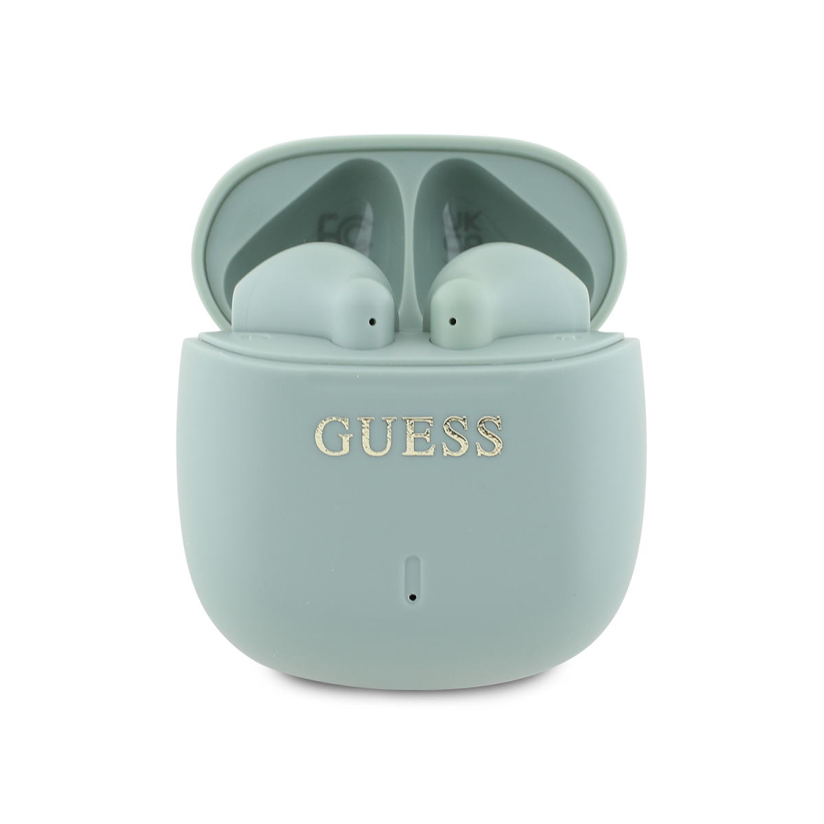 Bezdrátová sluchátka Guess Printed Classic Logo TWS Green