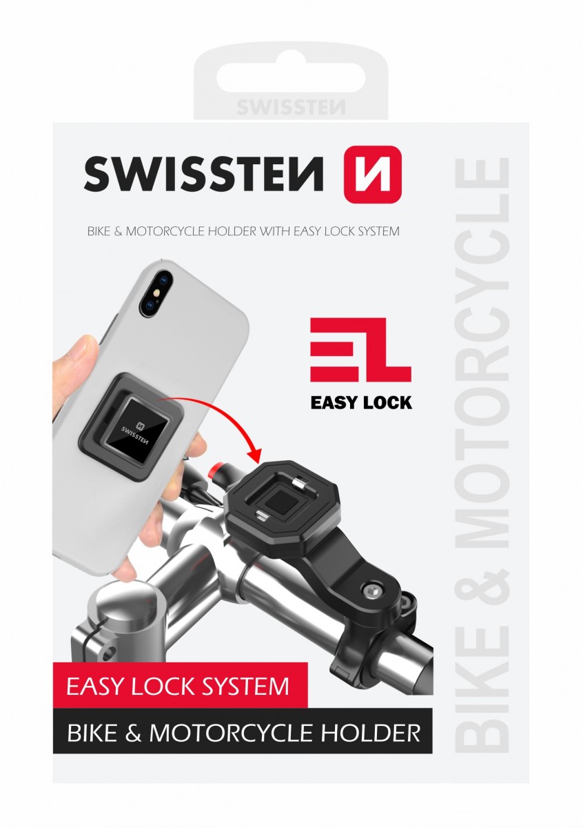 Držák na kolo Swissten easy lock černý