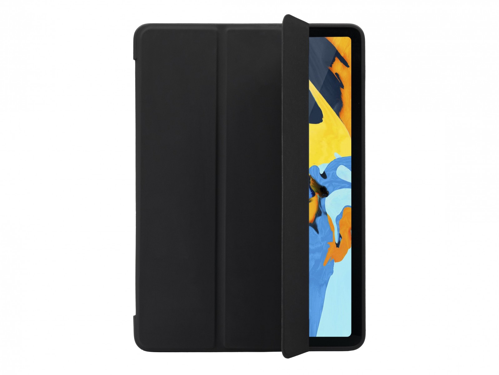 Pouzdro FIXED Padcover pro Apple iPad Air (2020/2022) se stojánkem, podpora Sleep and Wake, černé